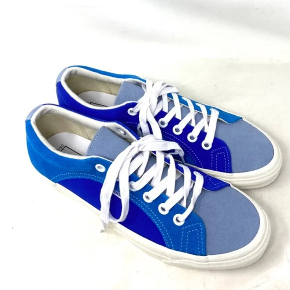 VANS OG Lampin LX Sneakers Low Suede Blue Shoes Casual Women's Size VN0A7Q4U6RE - Picture 5 of 11